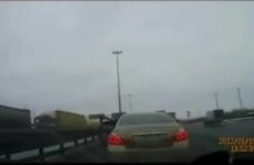 Don't pick a fight on a highway