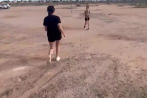 Planned duel in the desert