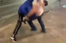 Two Russians are fighting in front of the club - Best Street Fight