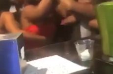 Crazy girl fight at a bar - Best Street Fight