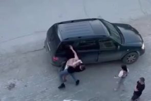 Road Rage Choke out - Best Street Fight