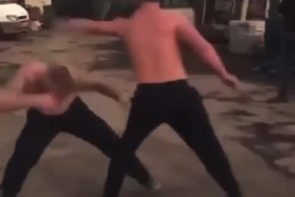 Super clean, fair street fight ends with a knockout - Best Street Fight