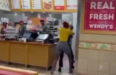 Insane girl fight at Wendy's - Best Street Fight