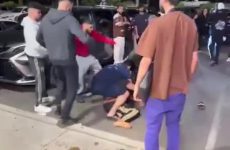 Parking lot mass fights always go crazy - Best Street Fight